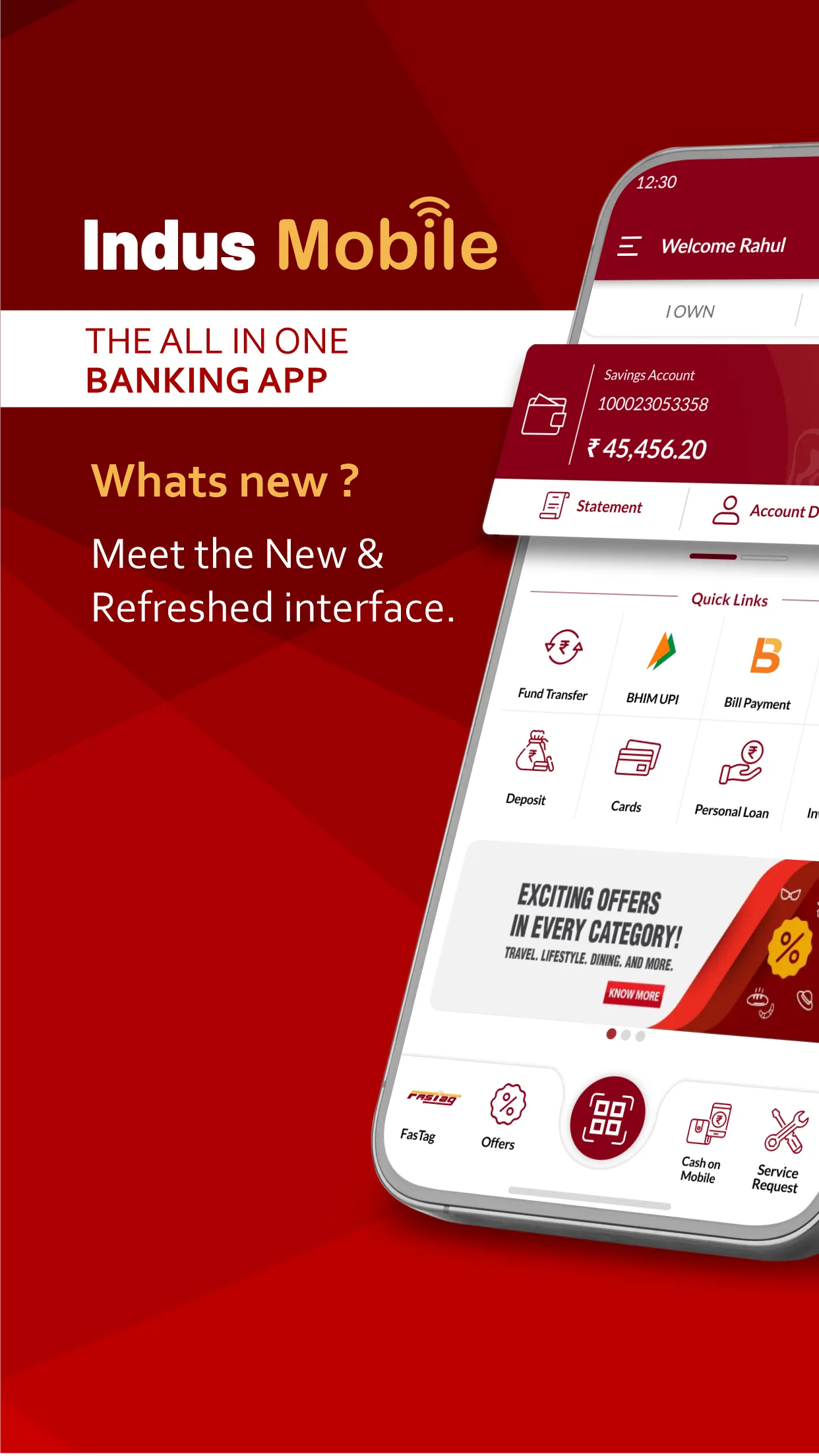 IndusMobile : Digital Banking | Indus Appstore | Screenshot