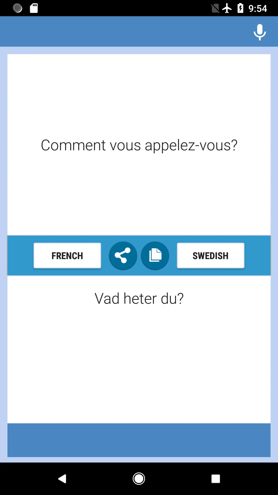 French-Swedish Translator | Indus Appstore | Screenshot