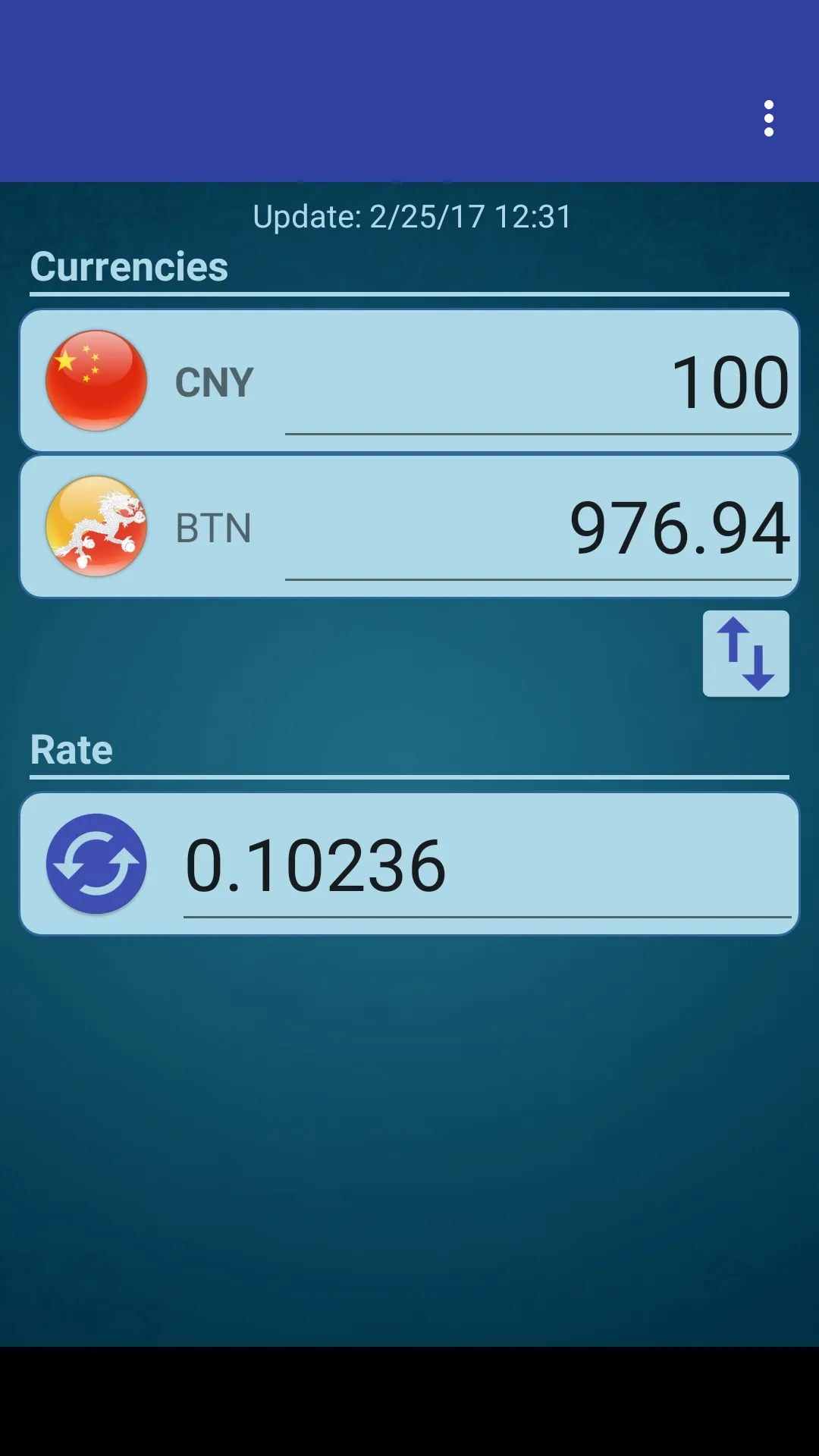 CHN Yuan x Bhutanese Ngultrum | Indus Appstore | Screenshot