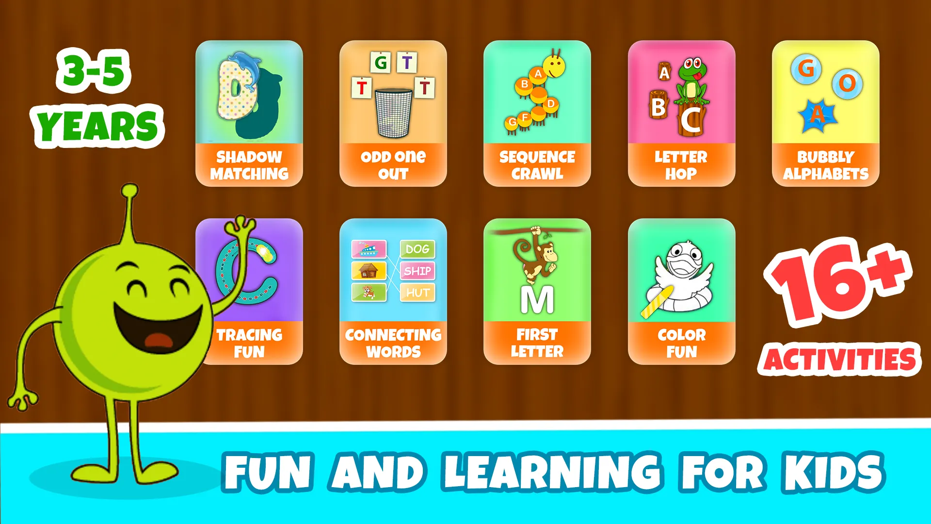 ABC Learning Games for Kids 2+ | Indus Appstore | Screenshot