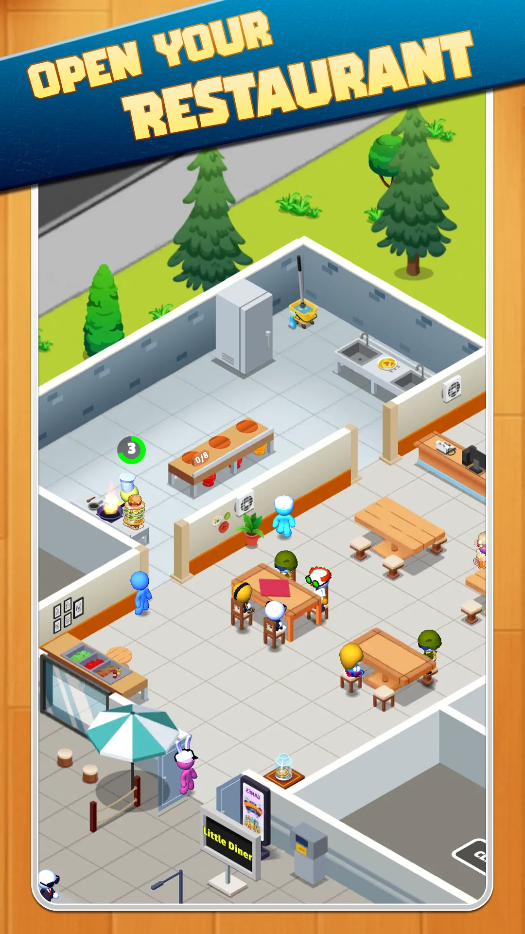 My Little Restaurant | Indus Appstore | Screenshot