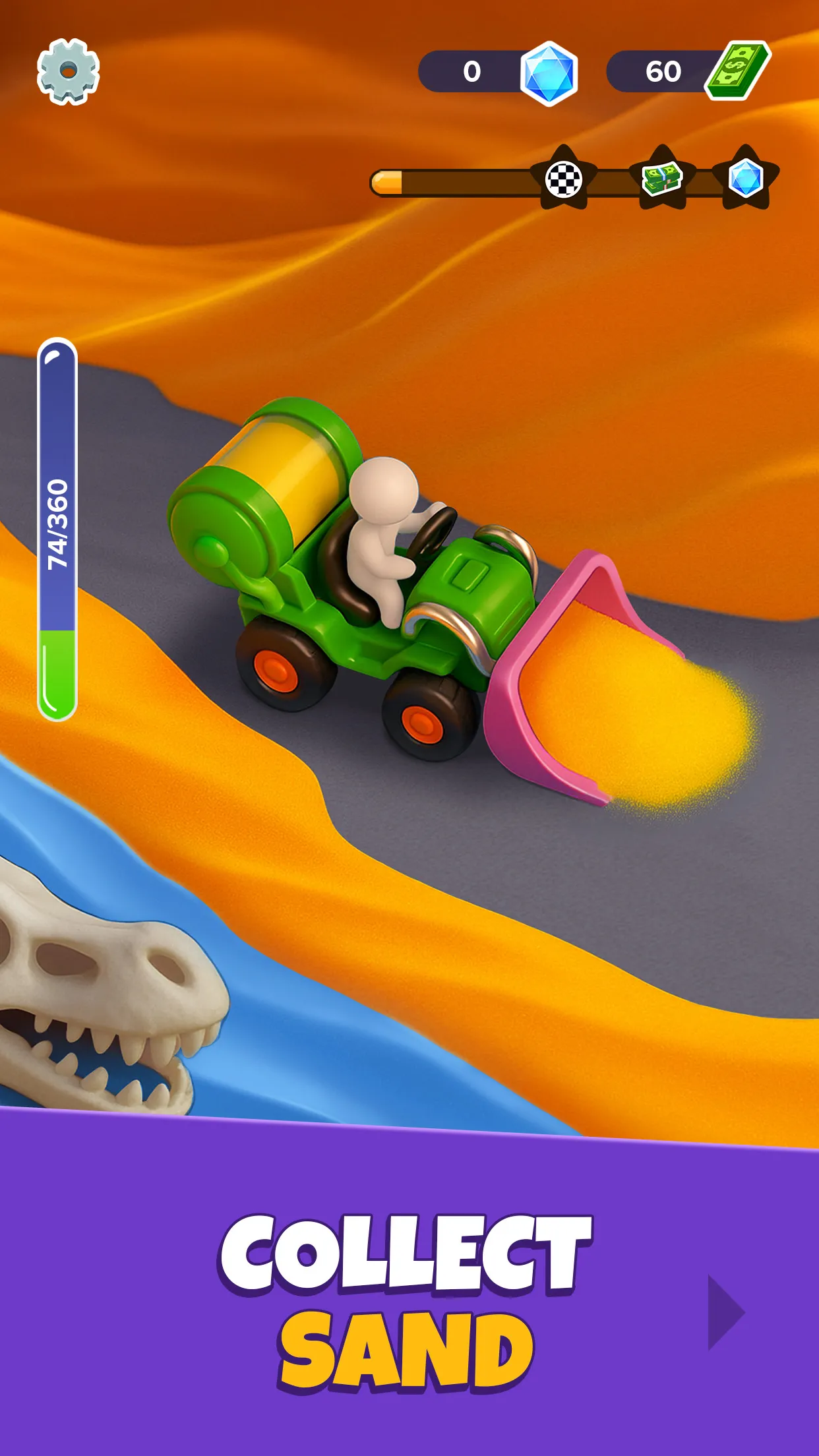 Sand Miner: Idle Mining Game | Indus Appstore | Screenshot