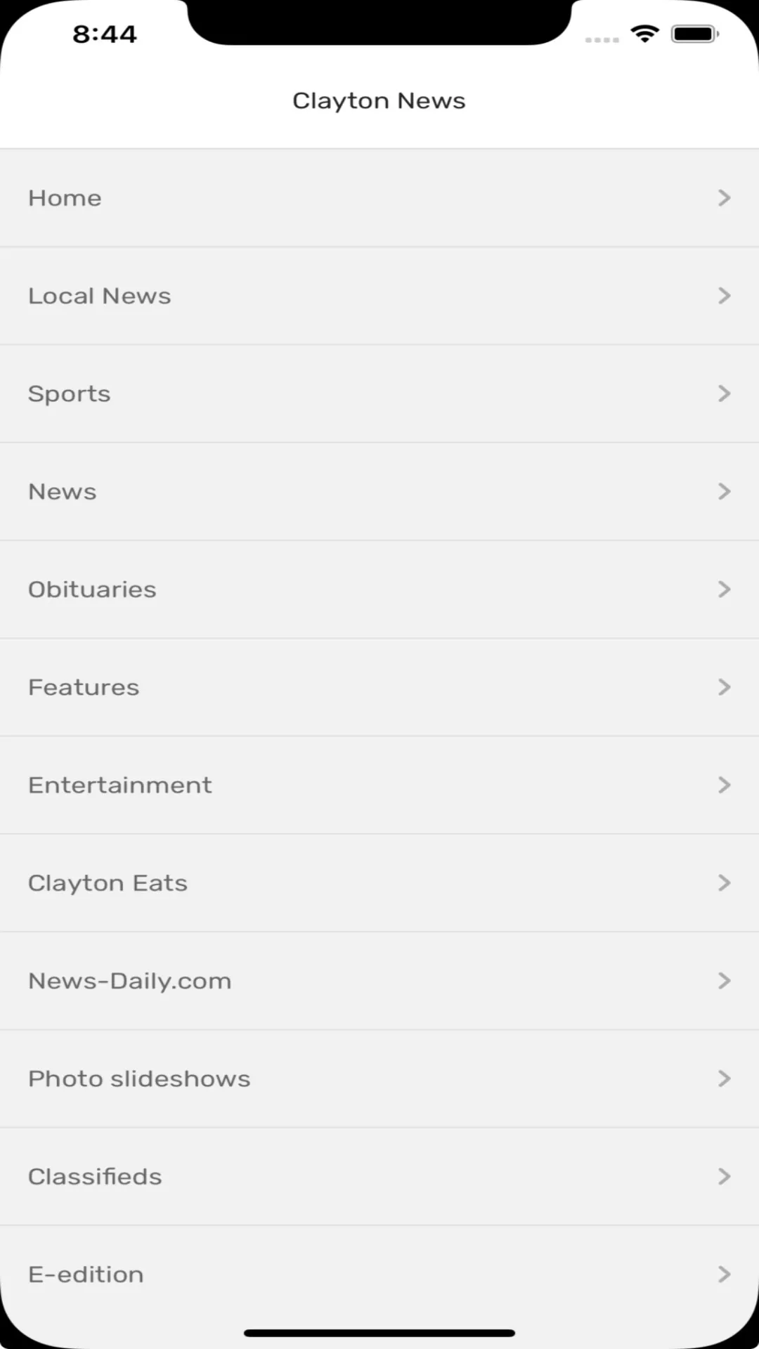 The Clayton News | Indus Appstore | Screenshot