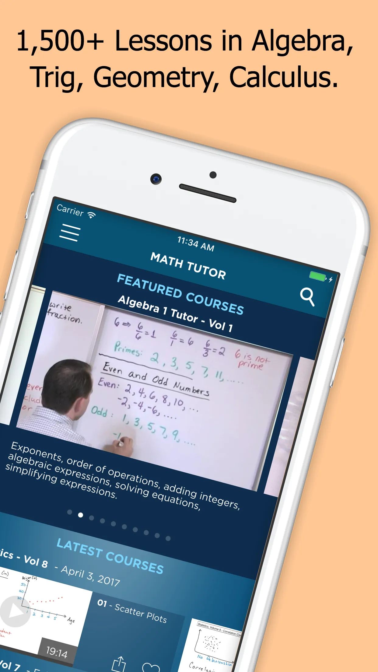 Math & Science Tutor - Algebra | Indus Appstore | Screenshot