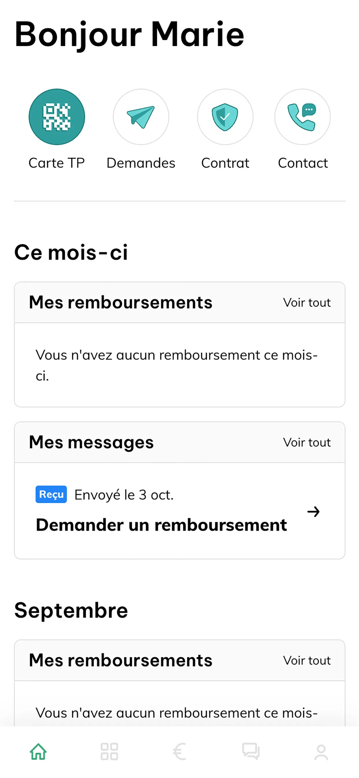 Mutuelle de France Samir | Indus Appstore | Screenshot