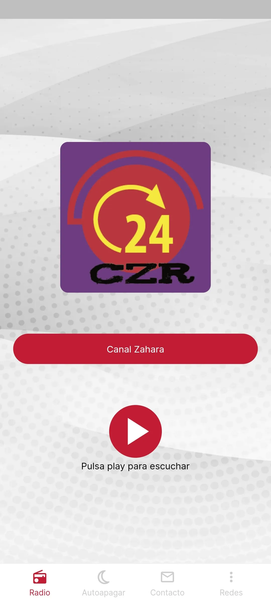 Canal Zahara Radio. CZR | Indus Appstore | Screenshot