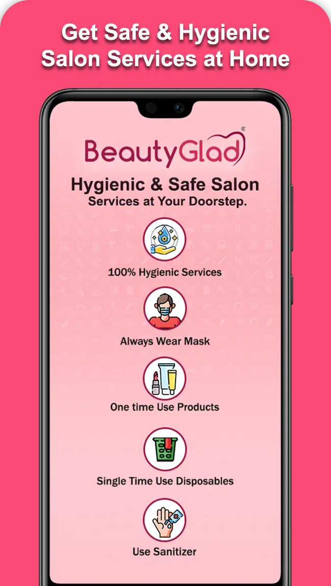 BeautyGlad - Salon at Home | Indus Appstore | Screenshot