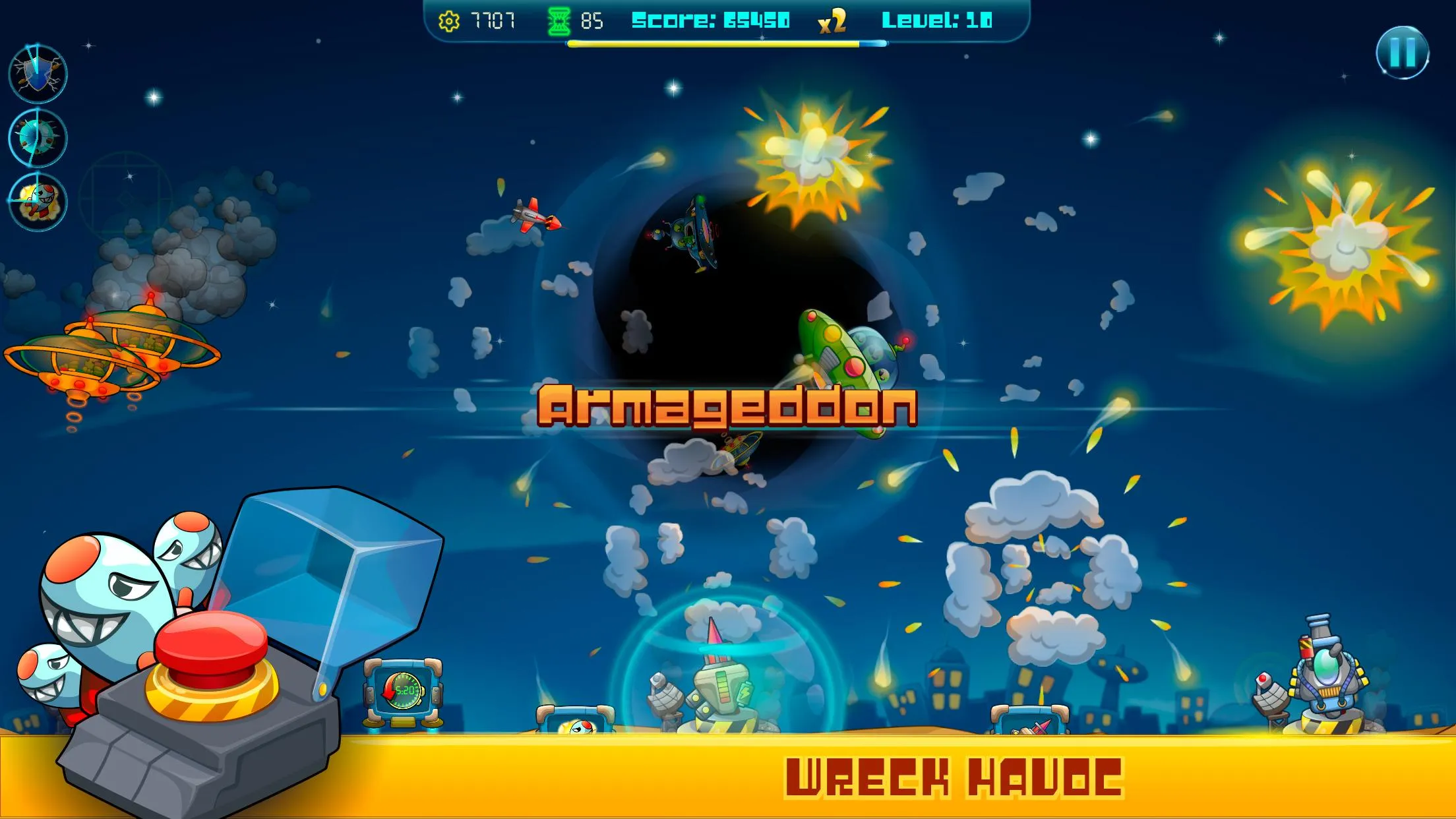 Galactic Missile Defense | Indus Appstore | Screenshot