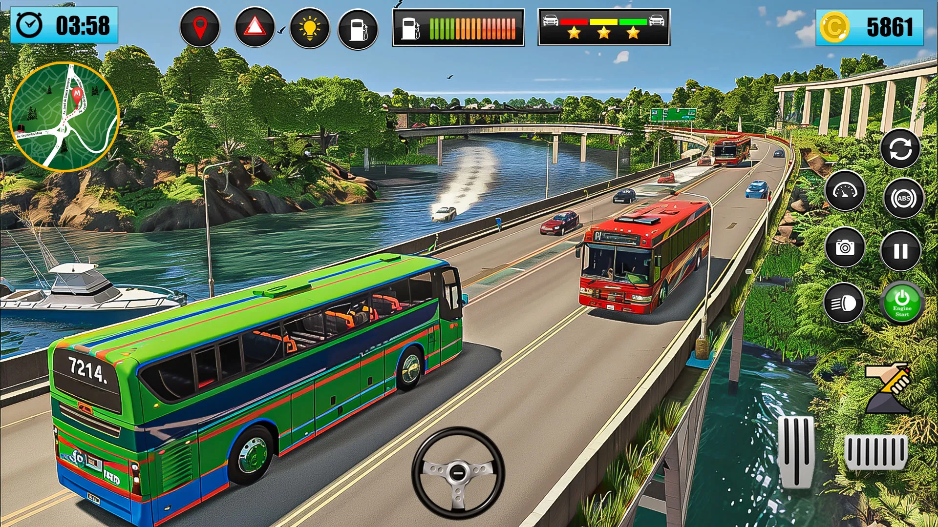 City Bus Simulator Bus Game 3d | Indus Appstore | Screenshot