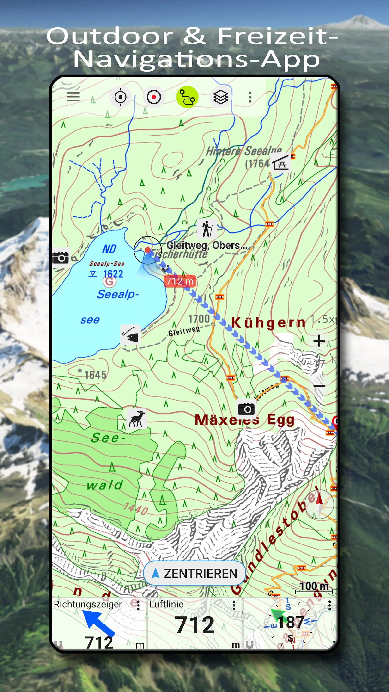 German Topo Maps | Indus Appstore | Screenshot