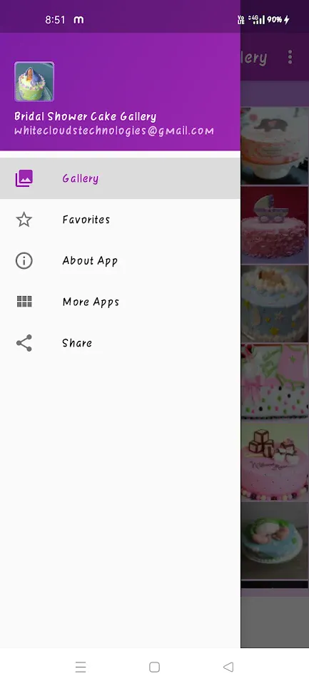 Baby Shower Cake Gallery | Indus Appstore | Screenshot