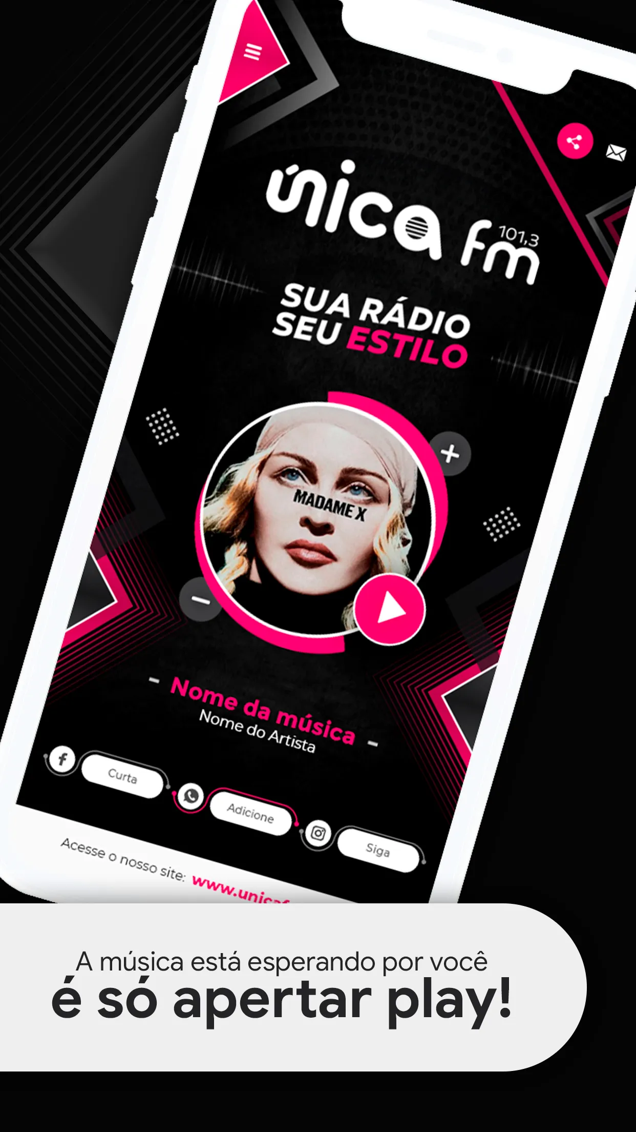 Radio Unica FM Araraquara | Indus Appstore | Screenshot