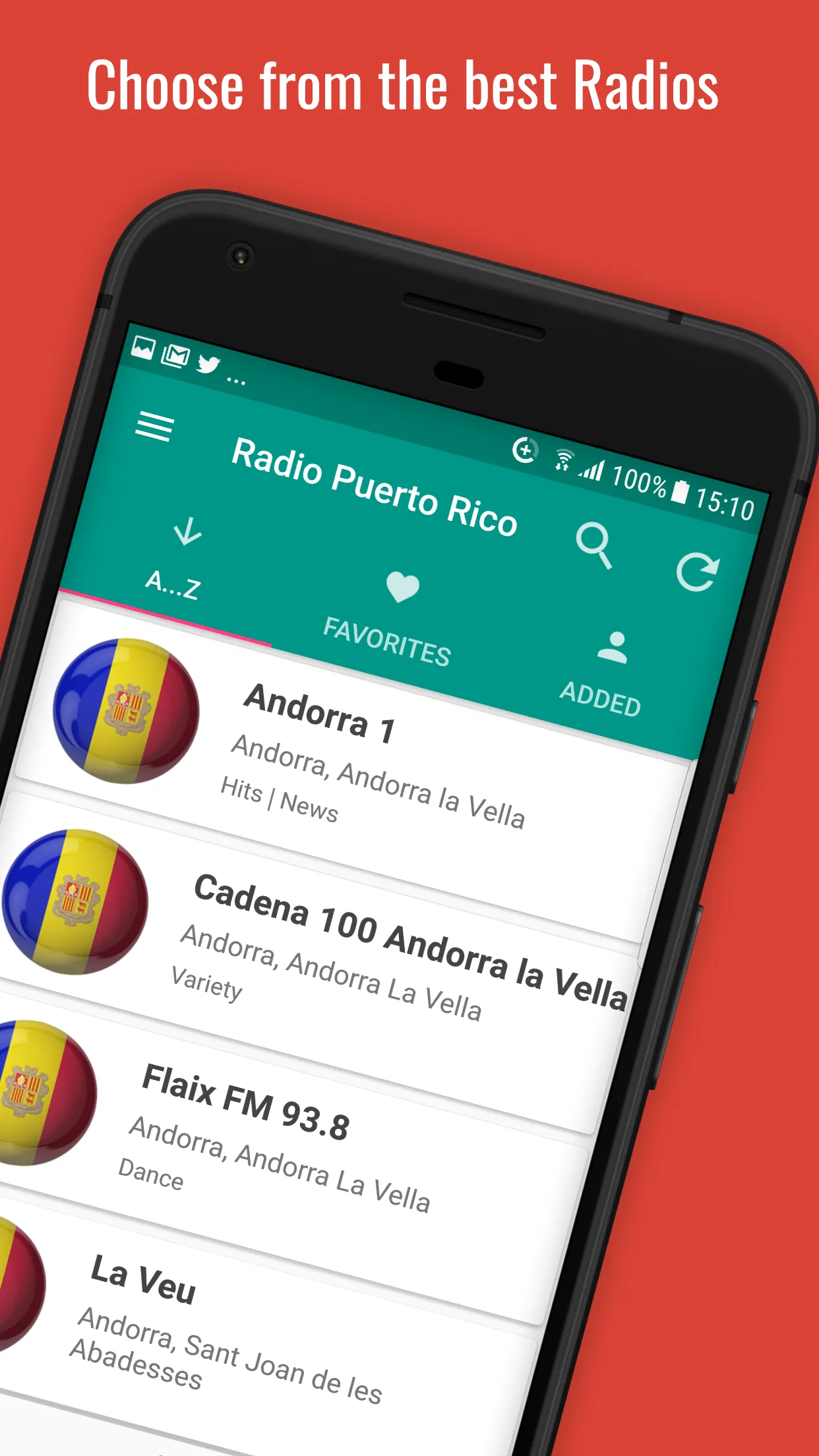 Andorra Radio Stations | Indus Appstore | Screenshot