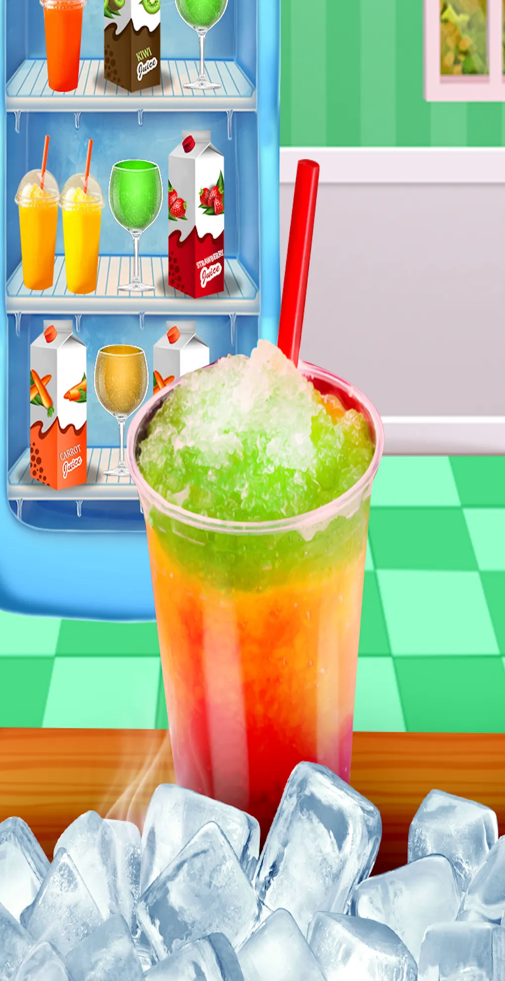 Icy Slushy Maker Cooking Game | Indus Appstore | Screenshot