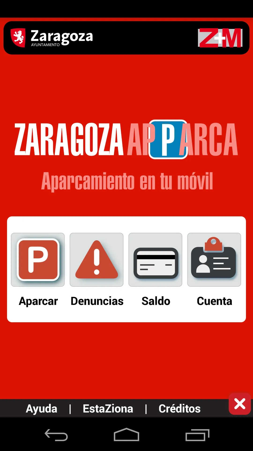 Zaragoza ApParca | Indus Appstore | Screenshot