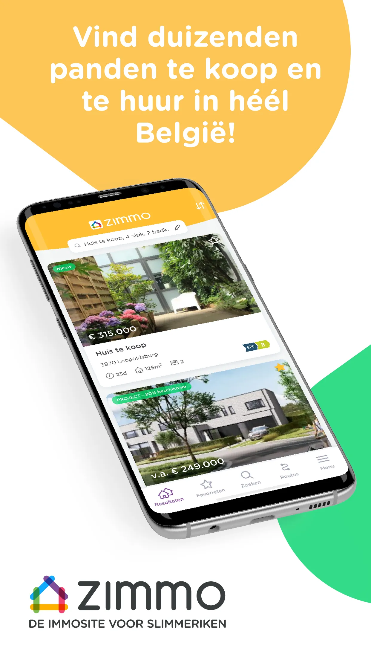 Zimmo: immo te koop & te huur | Indus Appstore | Screenshot