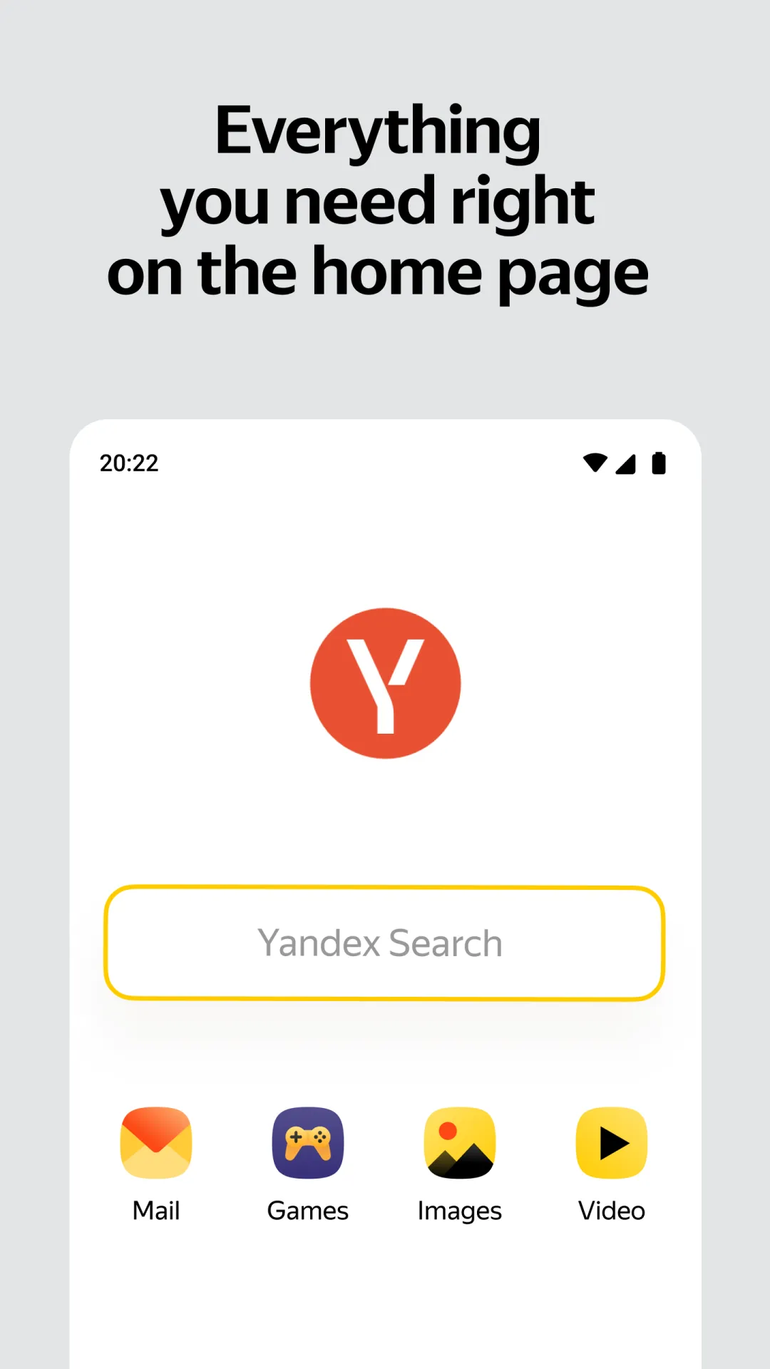 Yandex Start | Indus Appstore | Screenshot