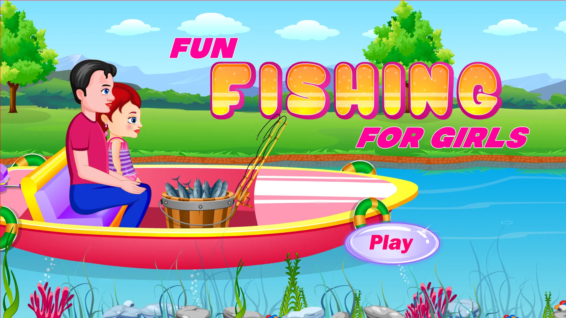 Holiday Fishing Game For Girls | Indus Appstore | Screenshot