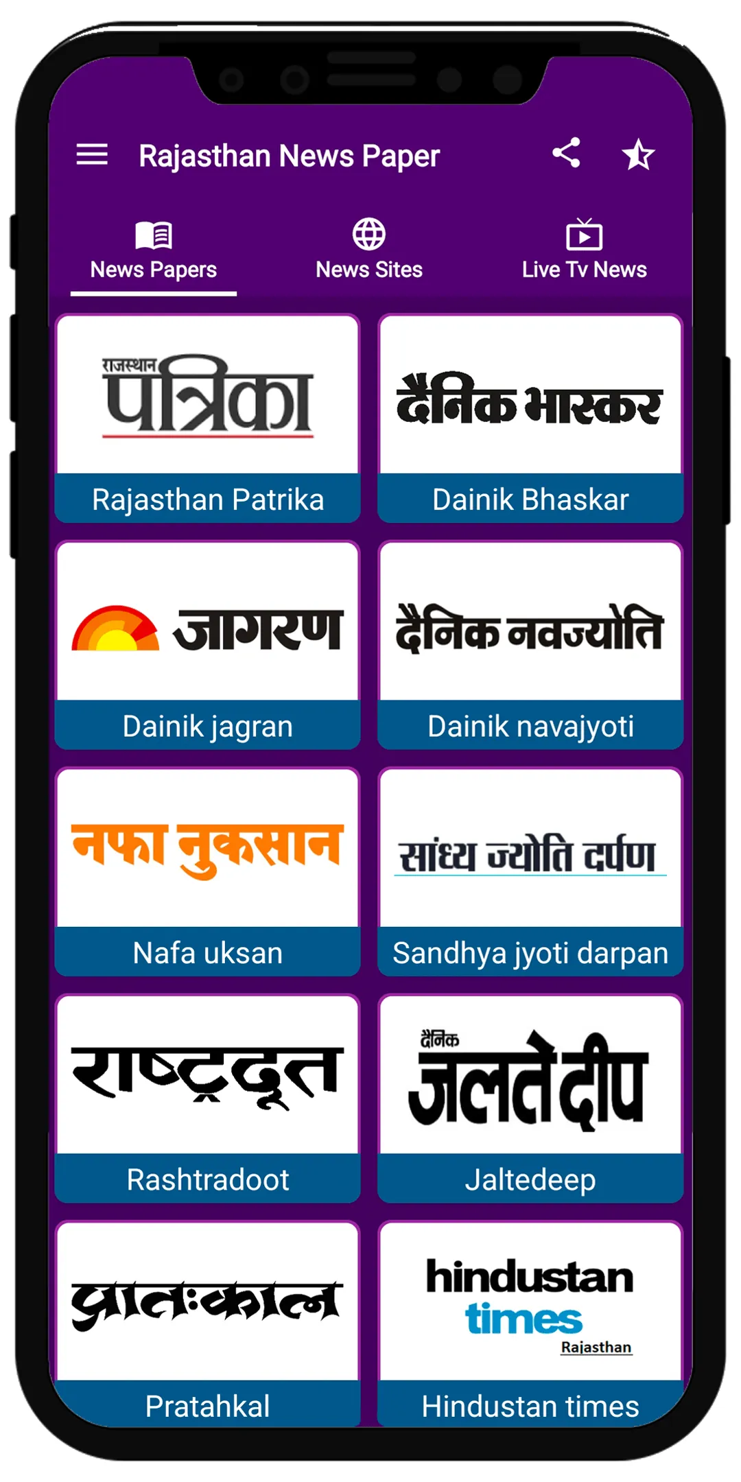 Rajasthan Newspaper | Indus Appstore | Screenshot