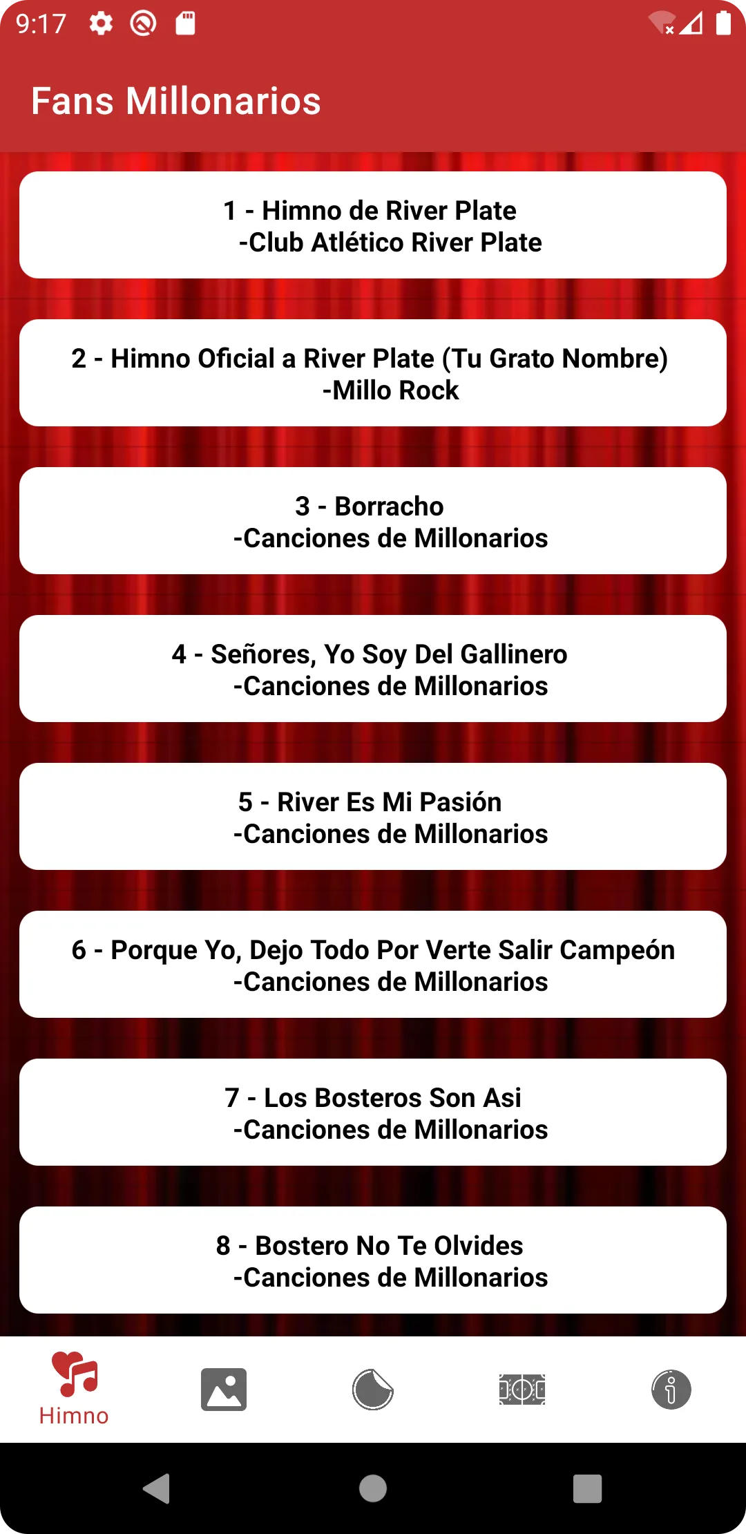 Fans Millonarios | Indus Appstore | Screenshot