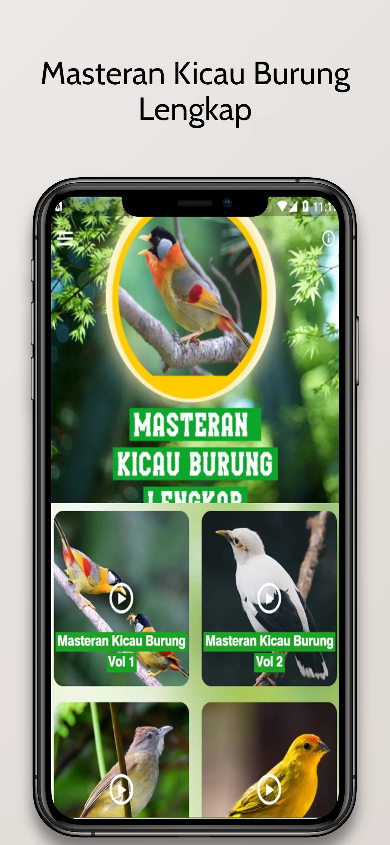 Masteran Kicau Burung Lengkap | Indus Appstore | Screenshot