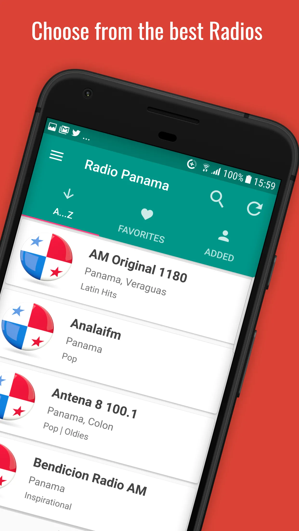 Panama Radio Stations | Indus Appstore | Screenshot