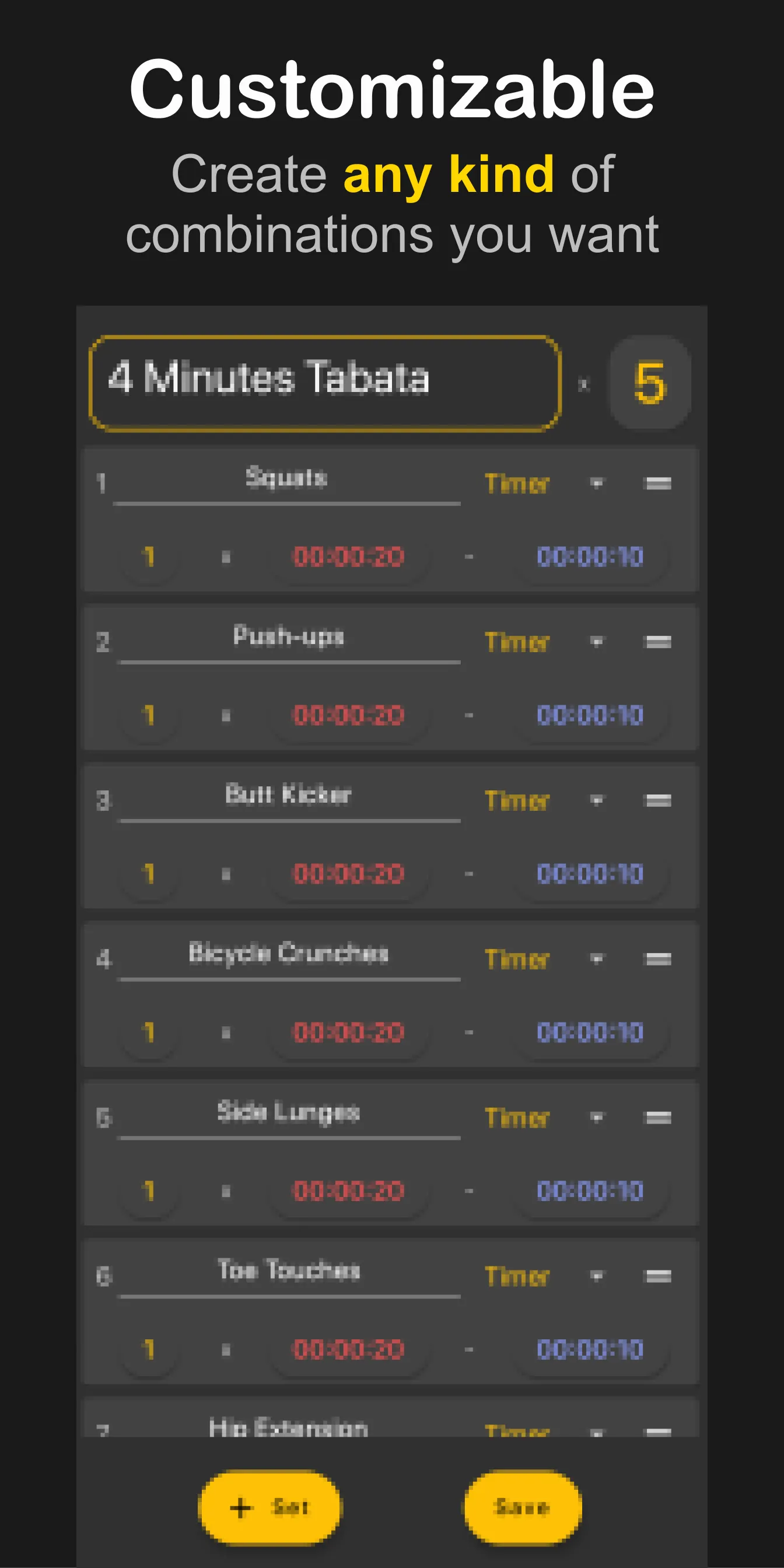 Interval Timer: Custom Workout | Indus Appstore | Screenshot