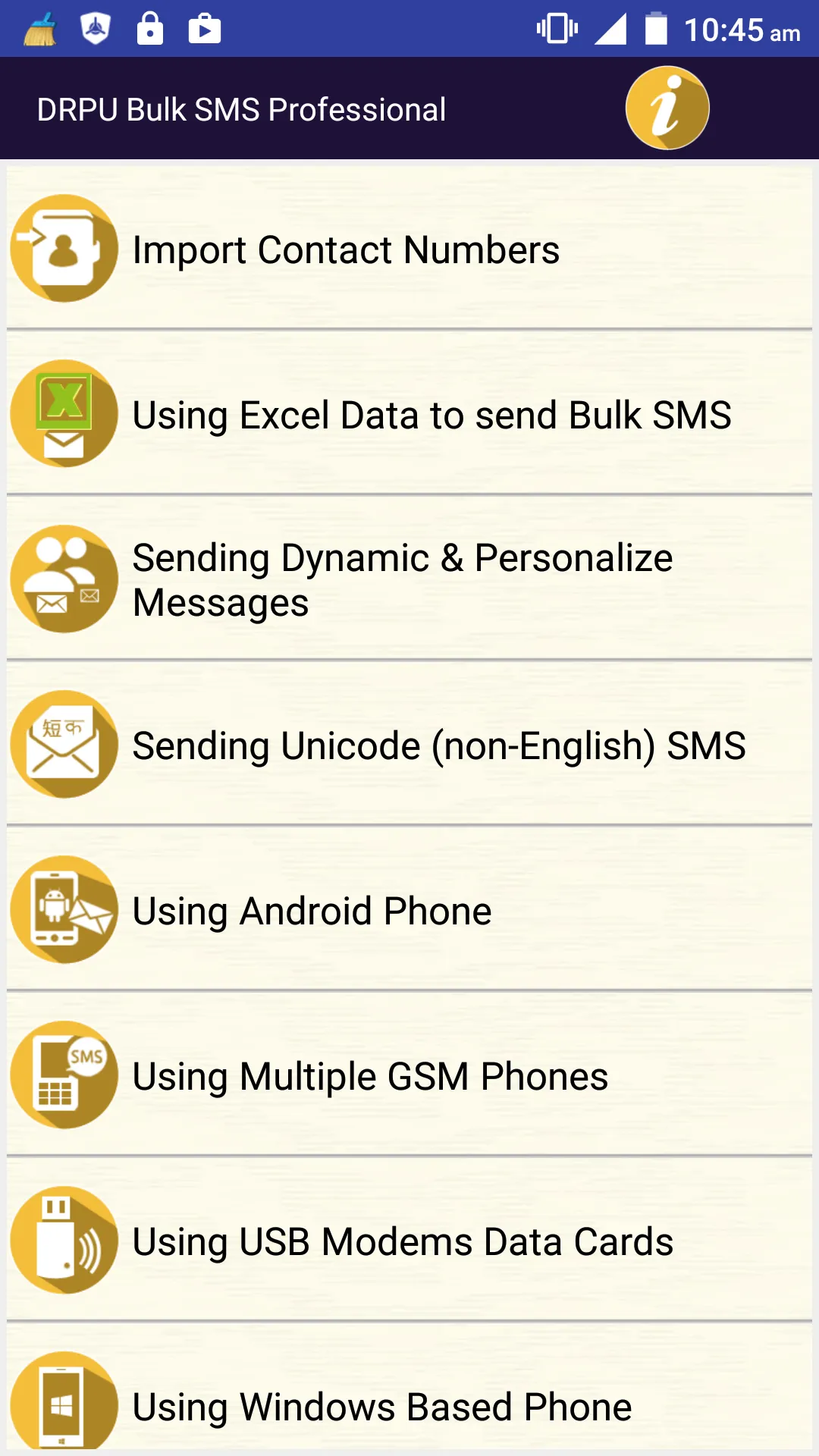 Bulk SMS Software Mobile help | Indus Appstore | Screenshot