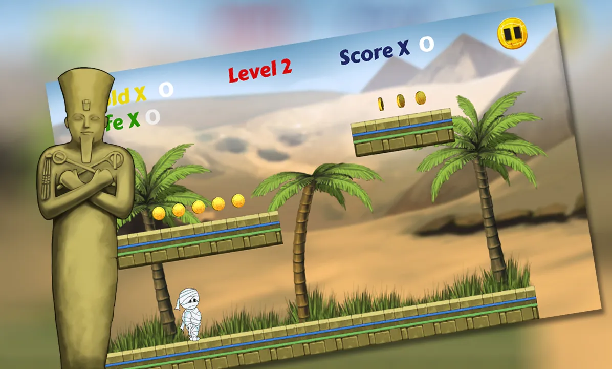 Egypt Mummy Run | Indus Appstore | Screenshot