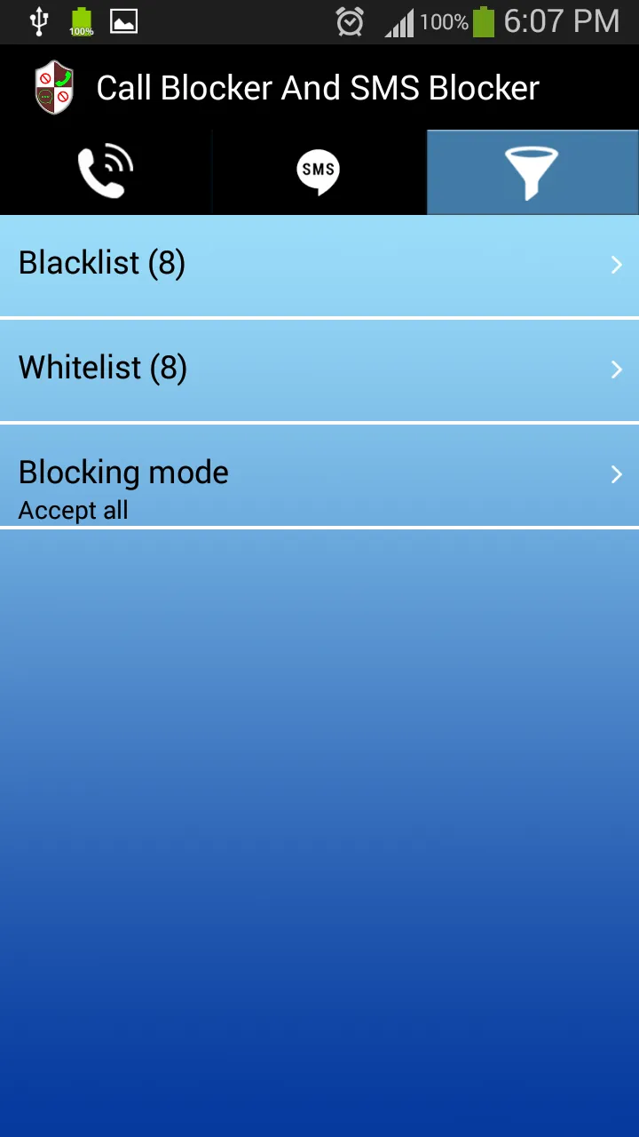 Call Blocker and SMS Blocker | Indus Appstore | Screenshot