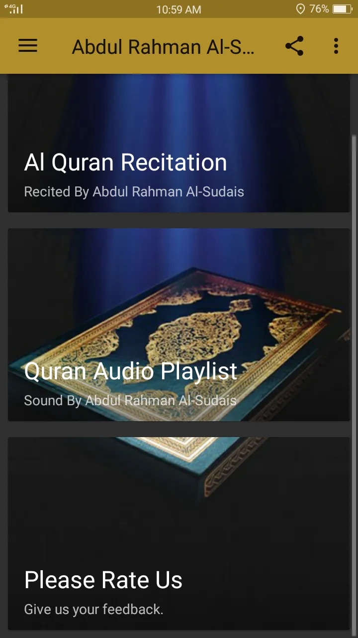 Sheikh Sudais Quran Full MP3 | Indus Appstore | Screenshot