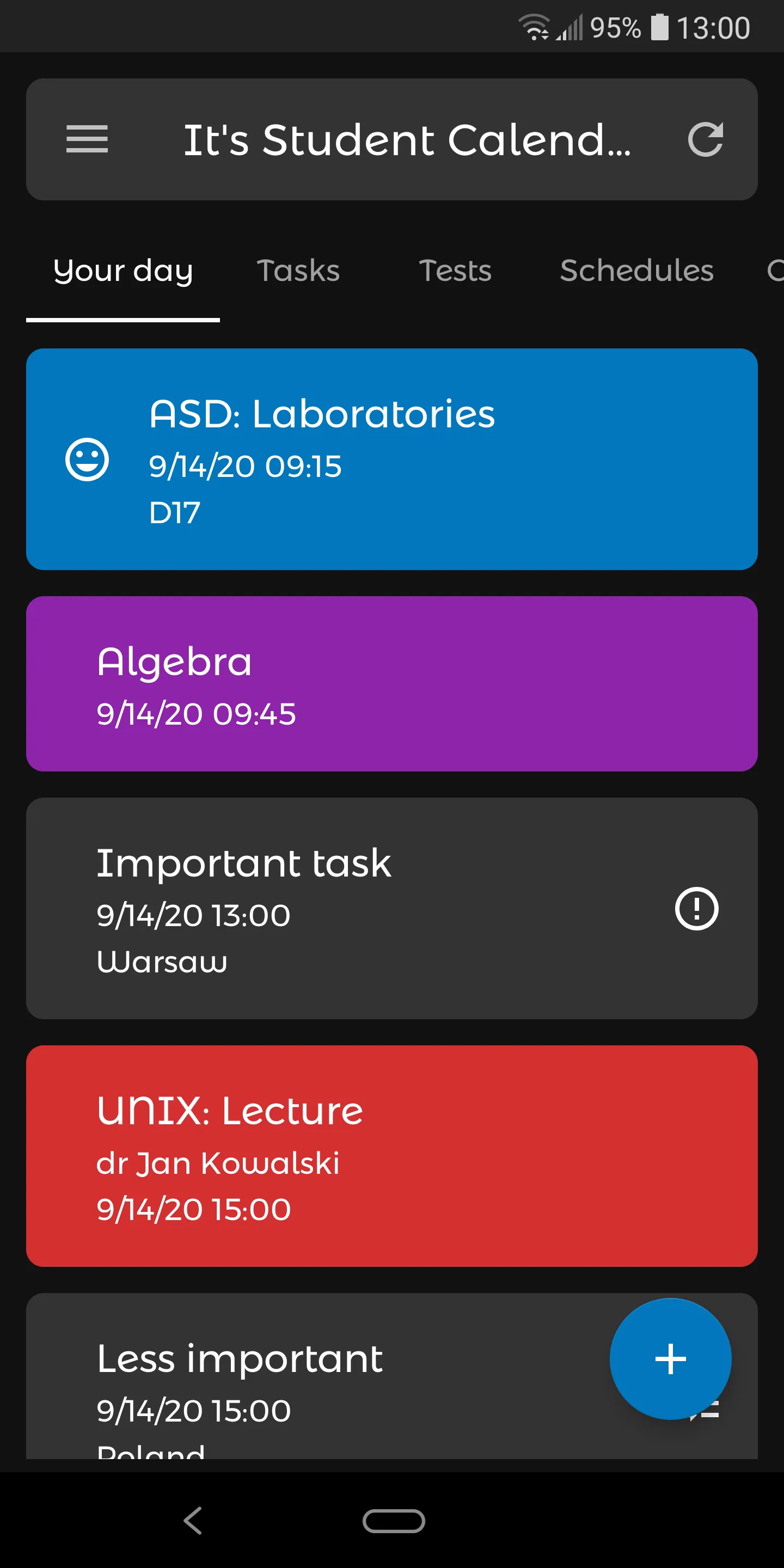 Student Calendar | Indus Appstore | Screenshot