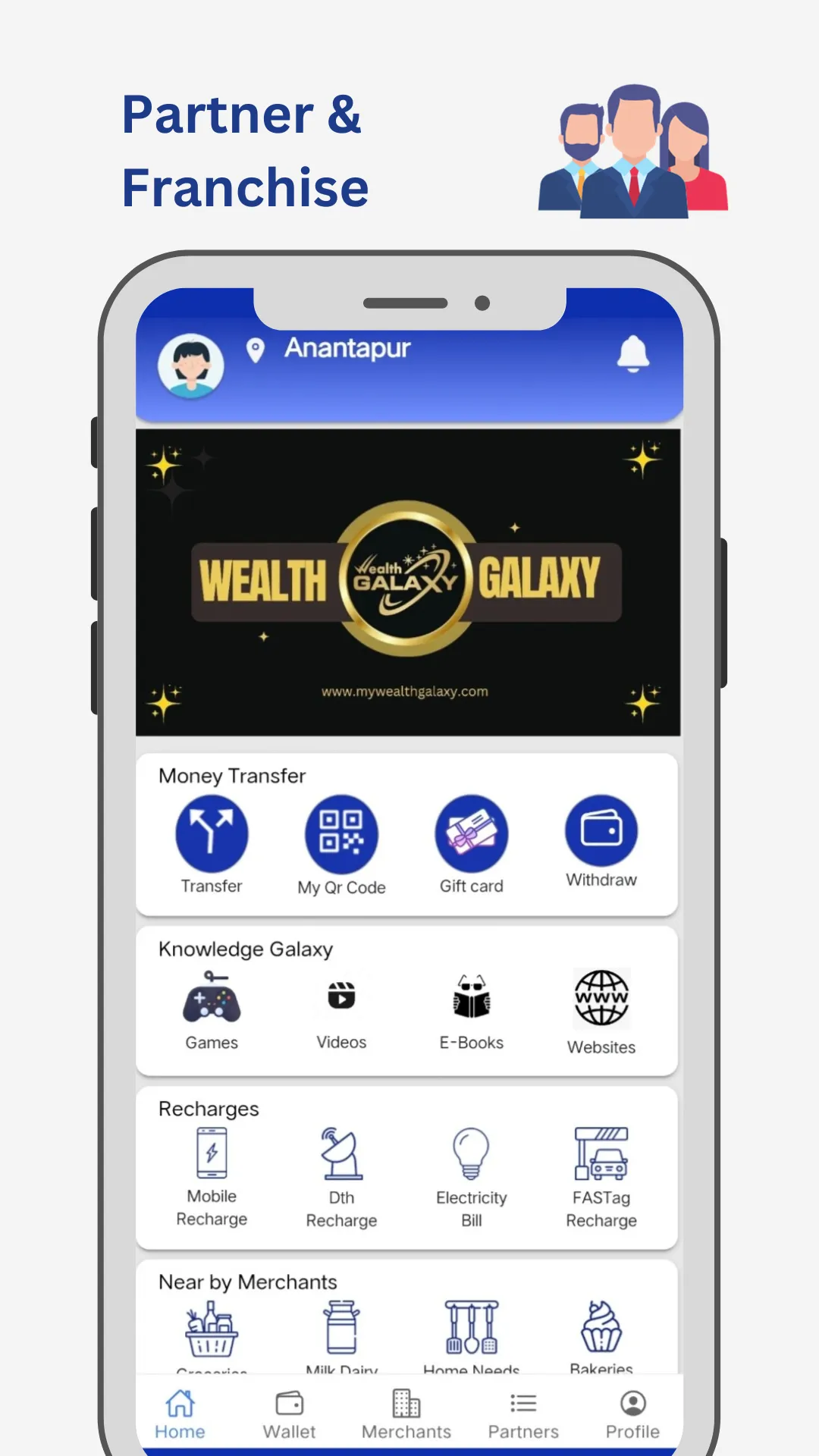 My Wealth Galaxy -  Partner | Indus Appstore | Screenshot