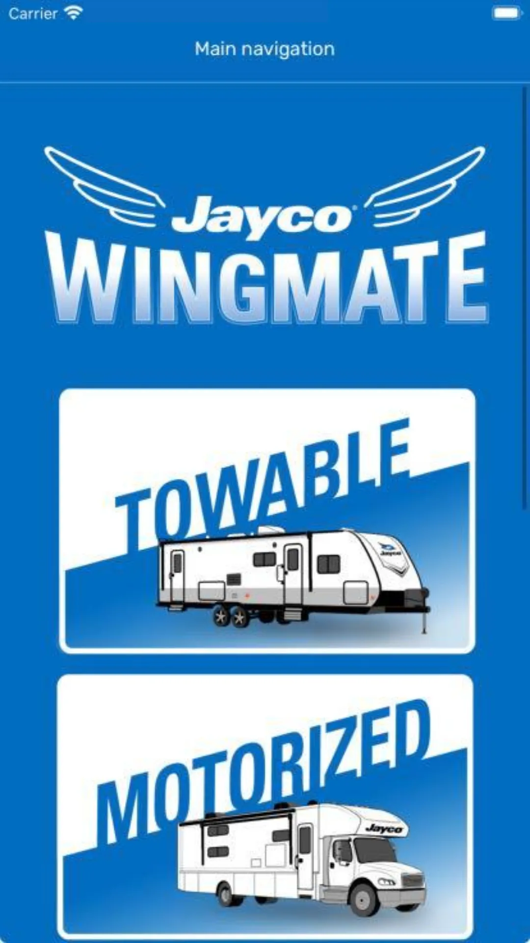 Jayco Wingmate | Indus Appstore | Screenshot