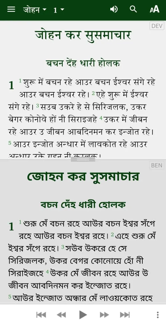 Sadri Bible | Indus Appstore | Screenshot