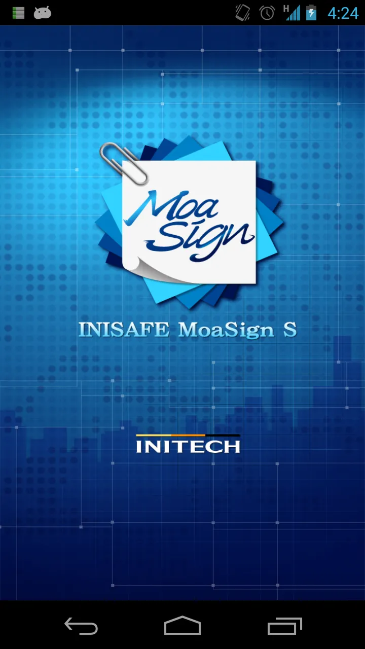 INISAFE MoaSign S | Indus Appstore | Screenshot