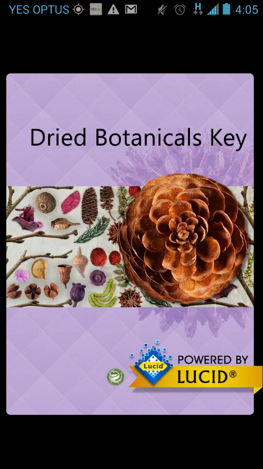 Dried Botanicals Key | Indus Appstore | Screenshot