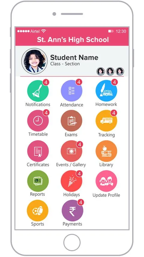 SRI SIDDI VINAYAKA SCHOOL | Indus Appstore | Screenshot