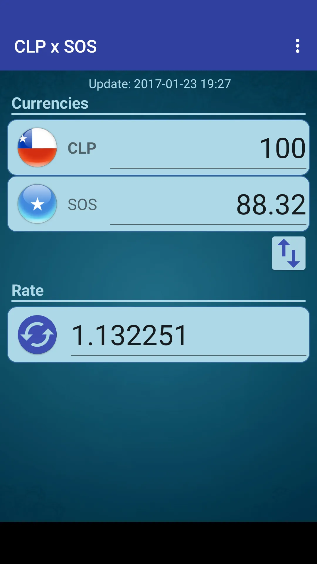 Chile Peso x Somali Shilling | Indus Appstore | Screenshot