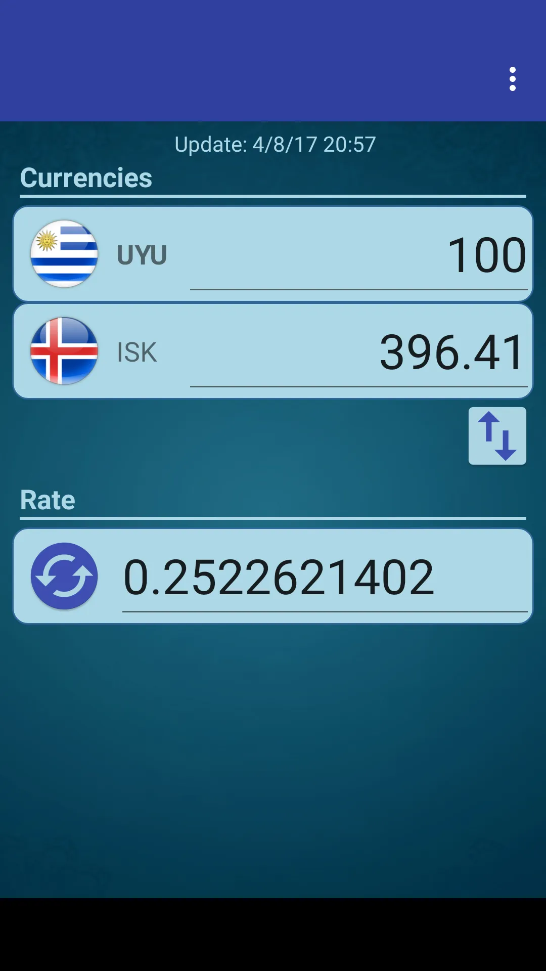 UYU Peso x Iceland Krona | Indus Appstore | Screenshot