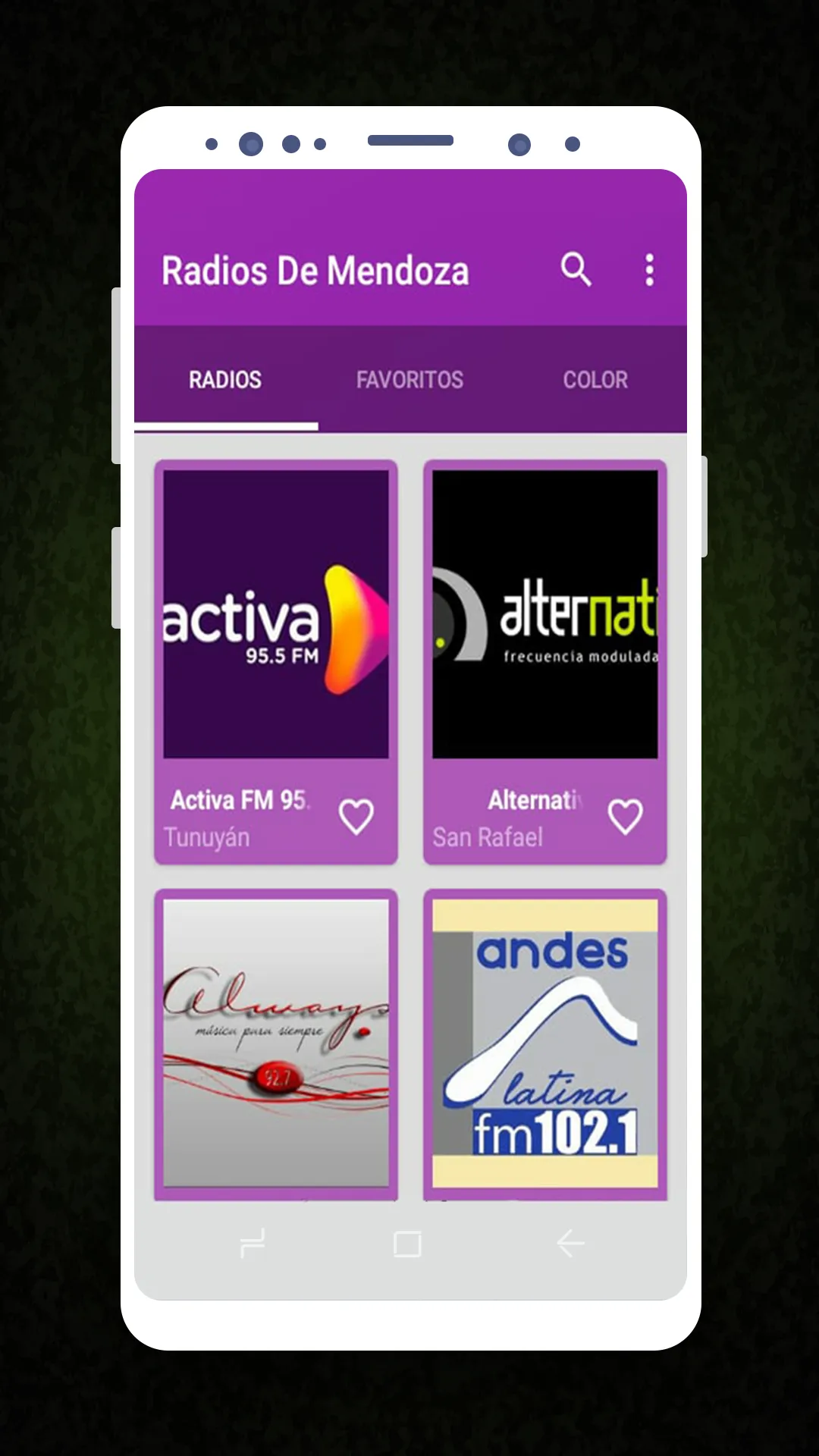 Radios De Mendoza Argentina | Indus Appstore | Screenshot