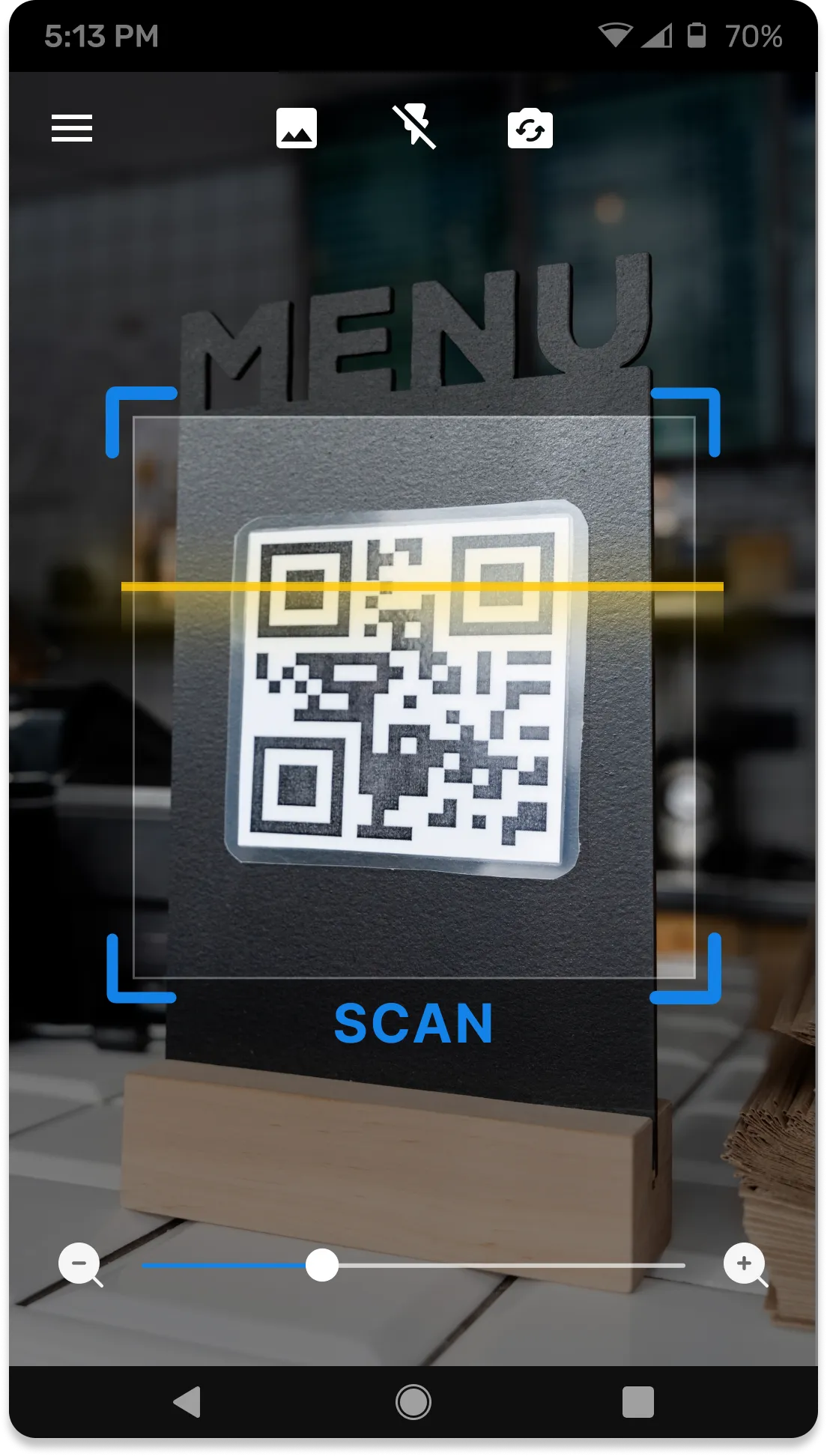 QR Code Scanner | Indus Appstore | Screenshot