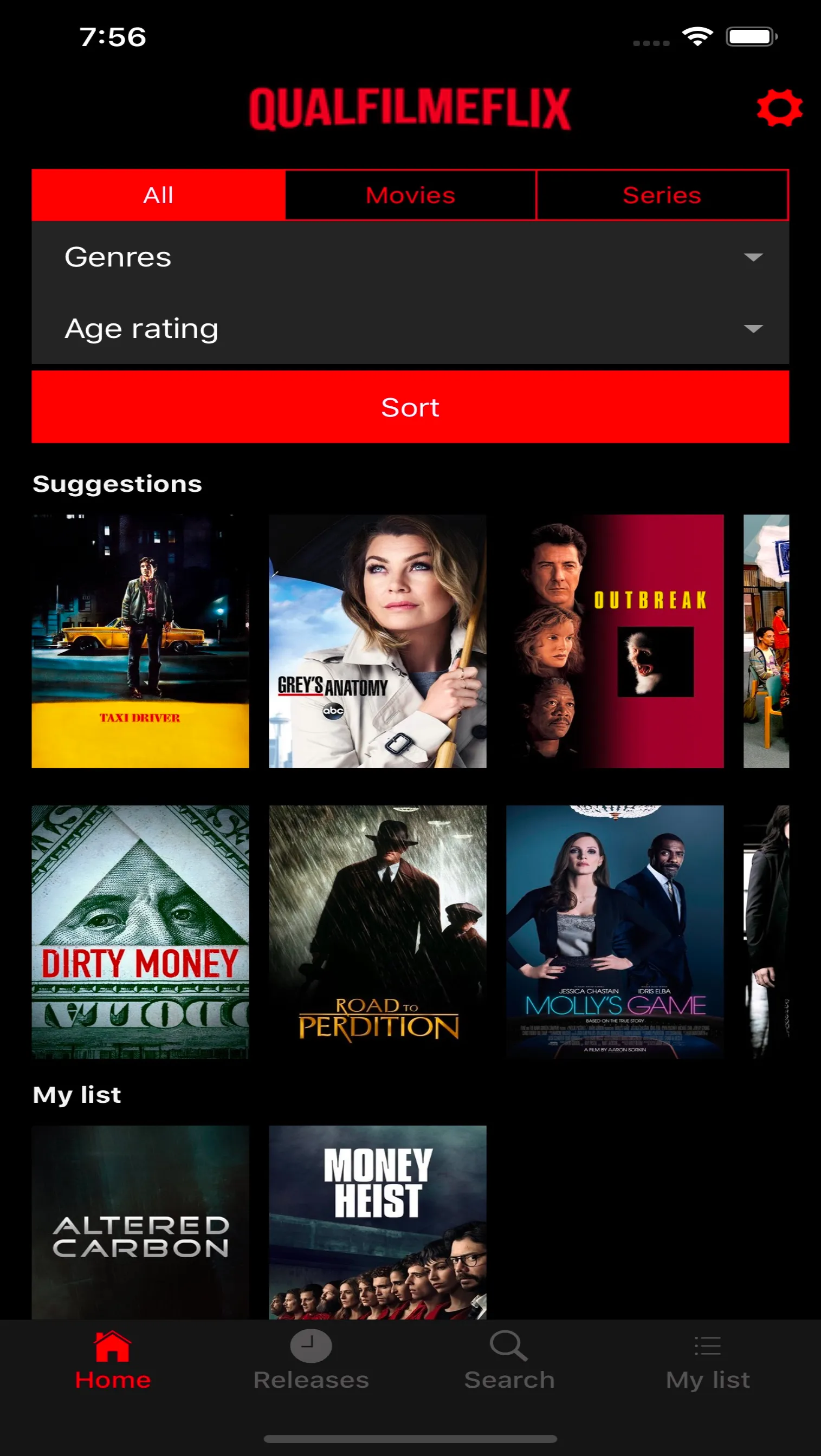 QualFilmeFlix | Indus Appstore | Screenshot