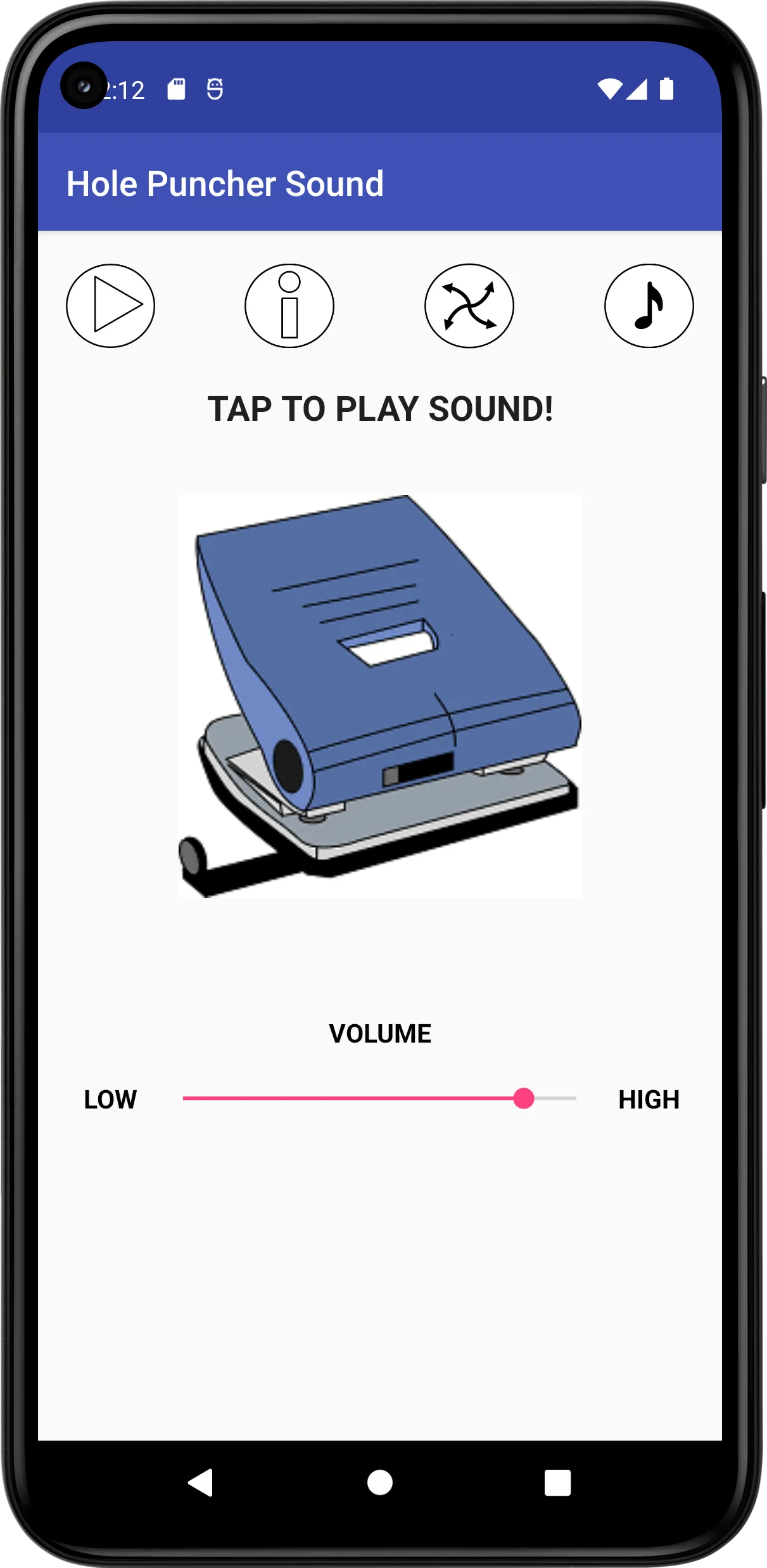 Hole Puncher Sound | Indus Appstore | Screenshot