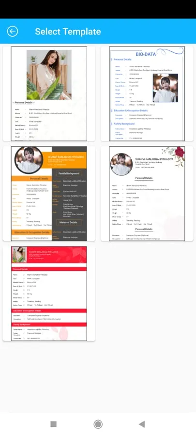 ShubhLabh Shaadi BioData Maker | Indus Appstore | Screenshot