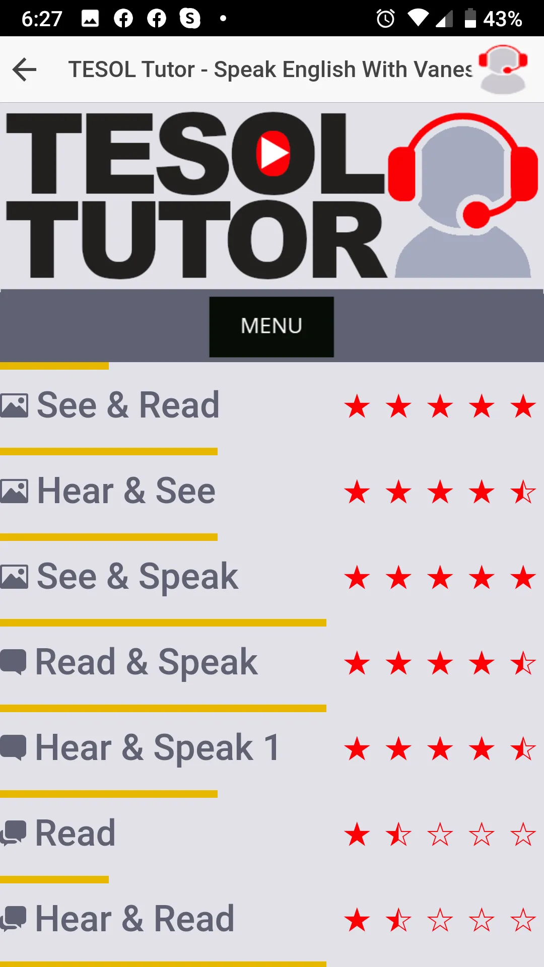 TESOLTutor | Indus Appstore | Screenshot