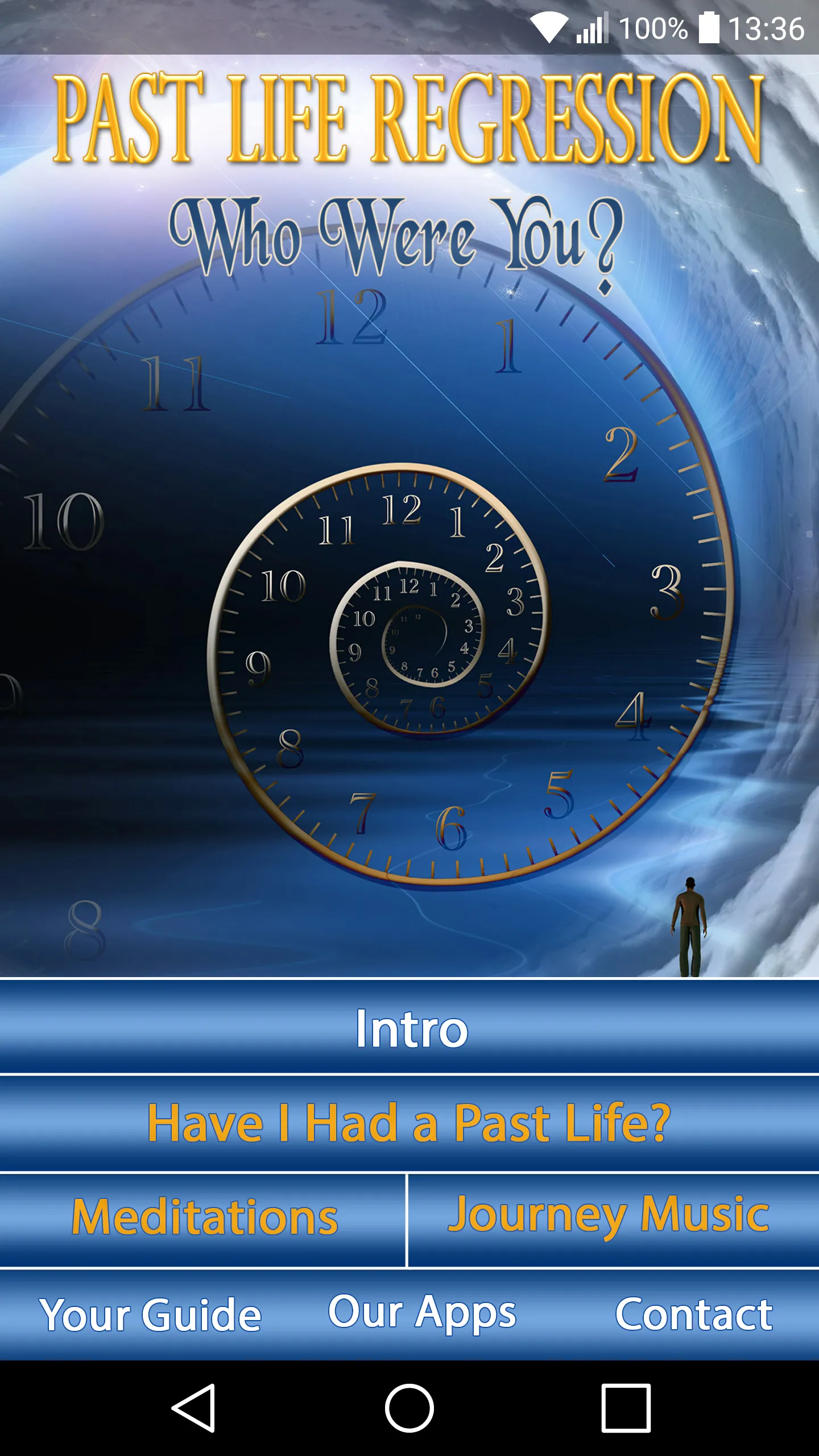 Past Life Regression Meditatio | Indus Appstore | Screenshot