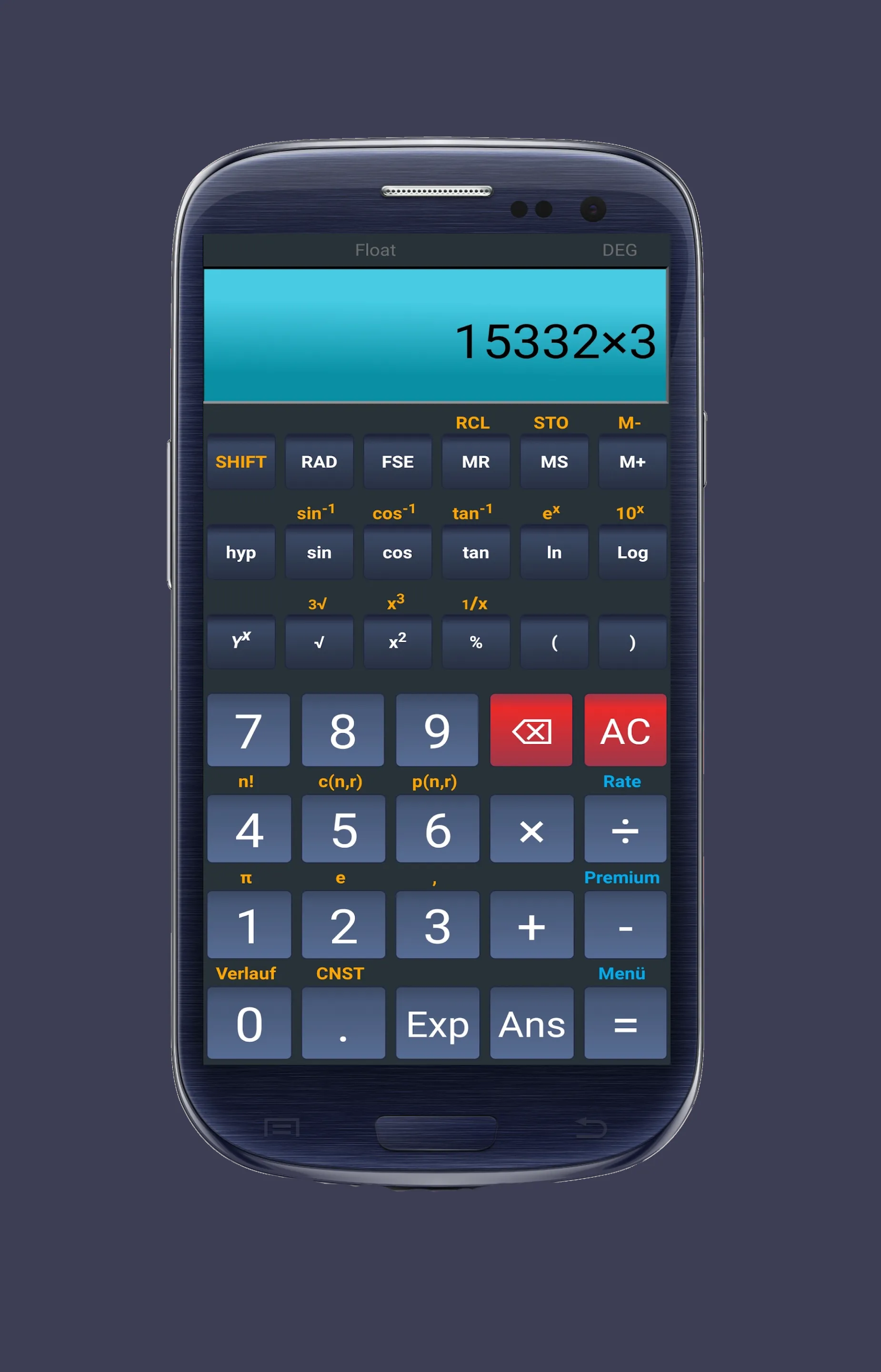 Scientific Calculator - Classi | Indus Appstore | Screenshot