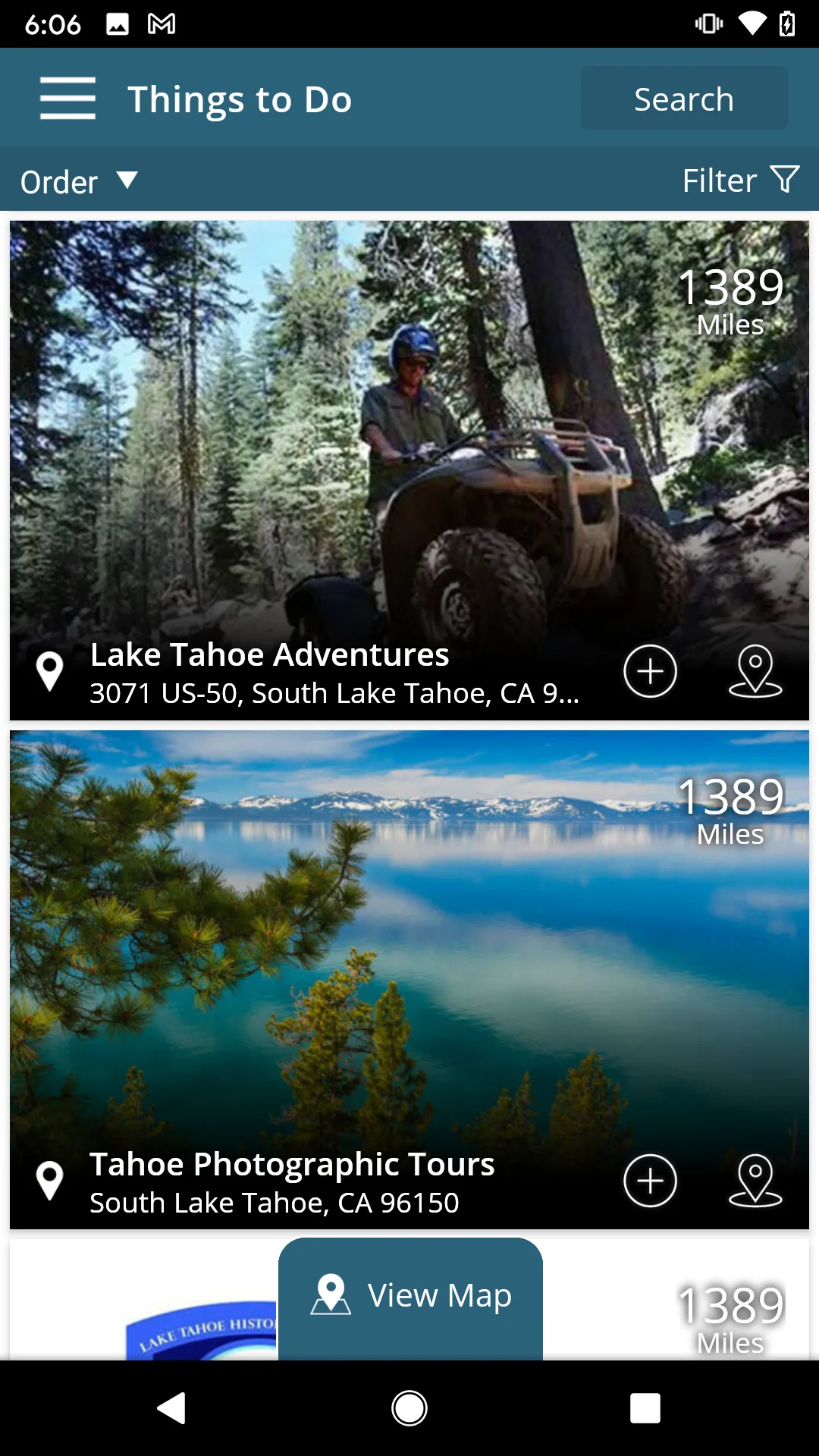 Visit Lake Tahoe | Indus Appstore | Screenshot