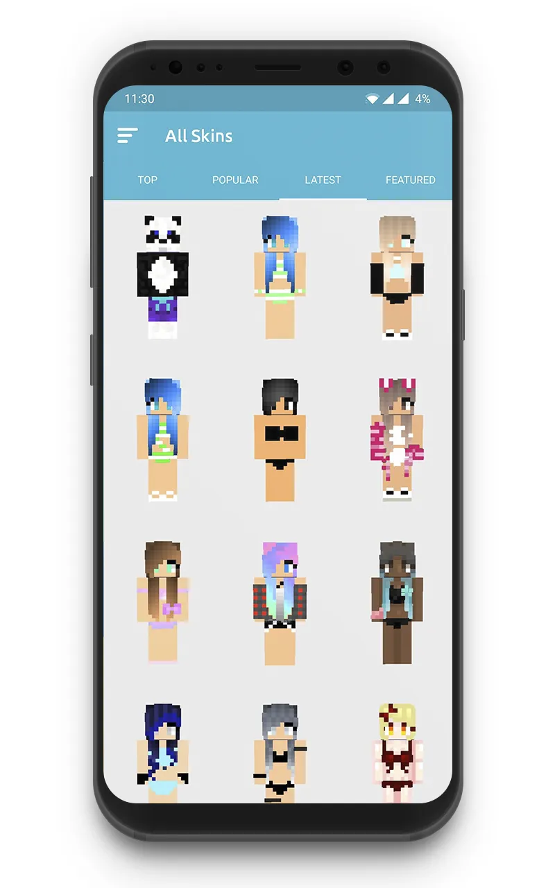 Cute Bikini Skins | Indus Appstore | Screenshot